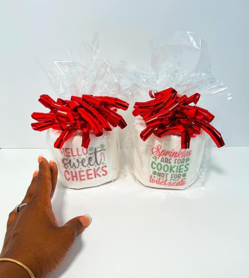Holiday themed Toilet paper