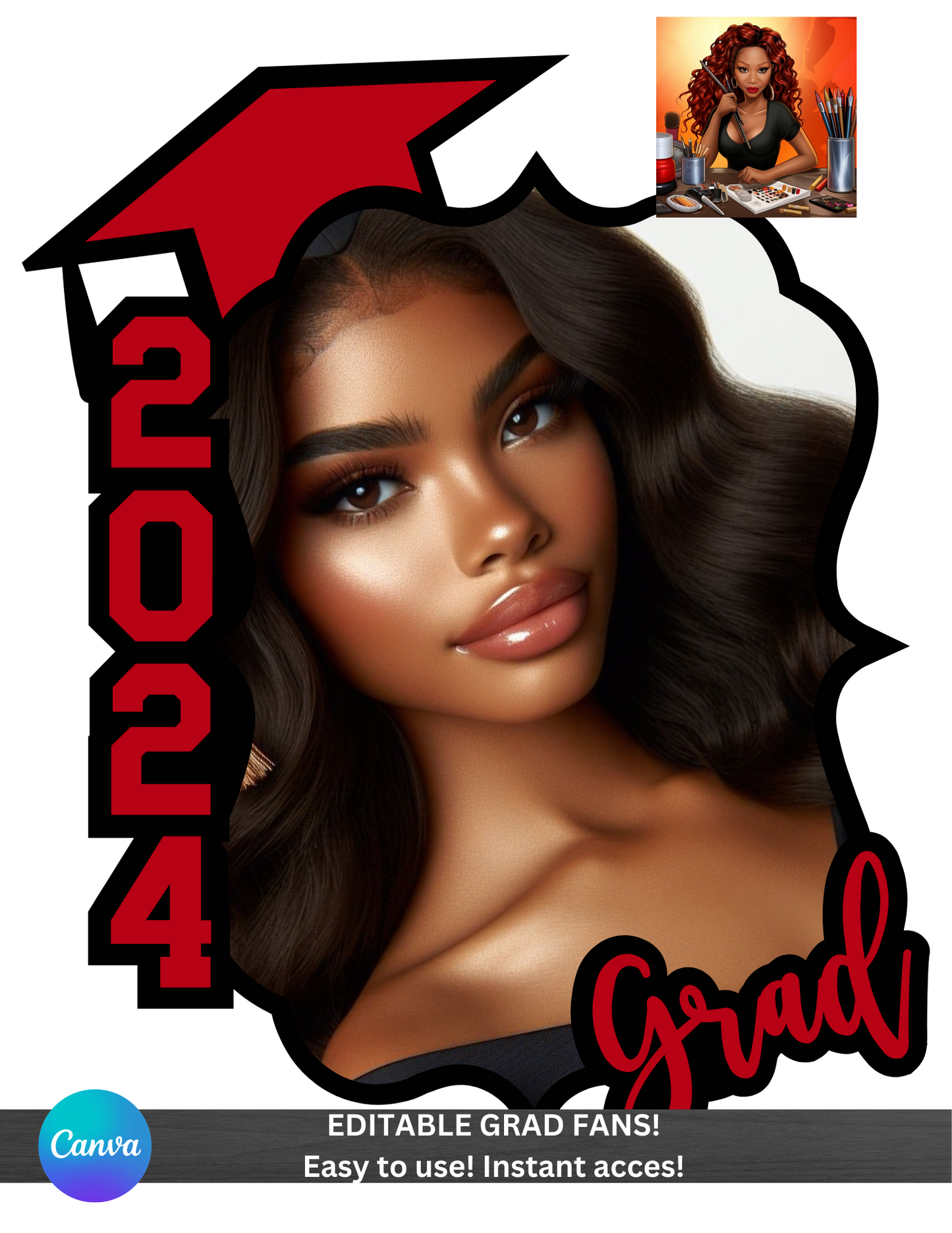 Customized hand fan Design and Create