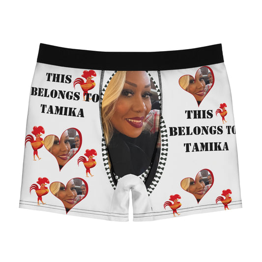 Personalized Face Boxers - This Cock Belongs to *insert your name*