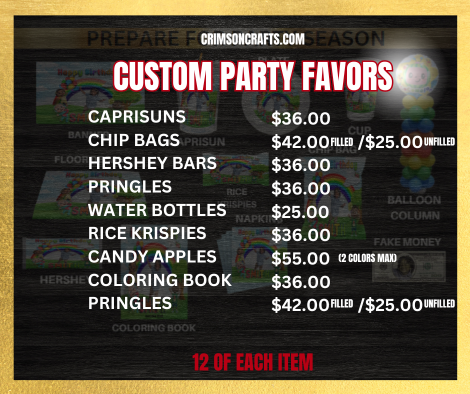 Custom Design Snack Box!