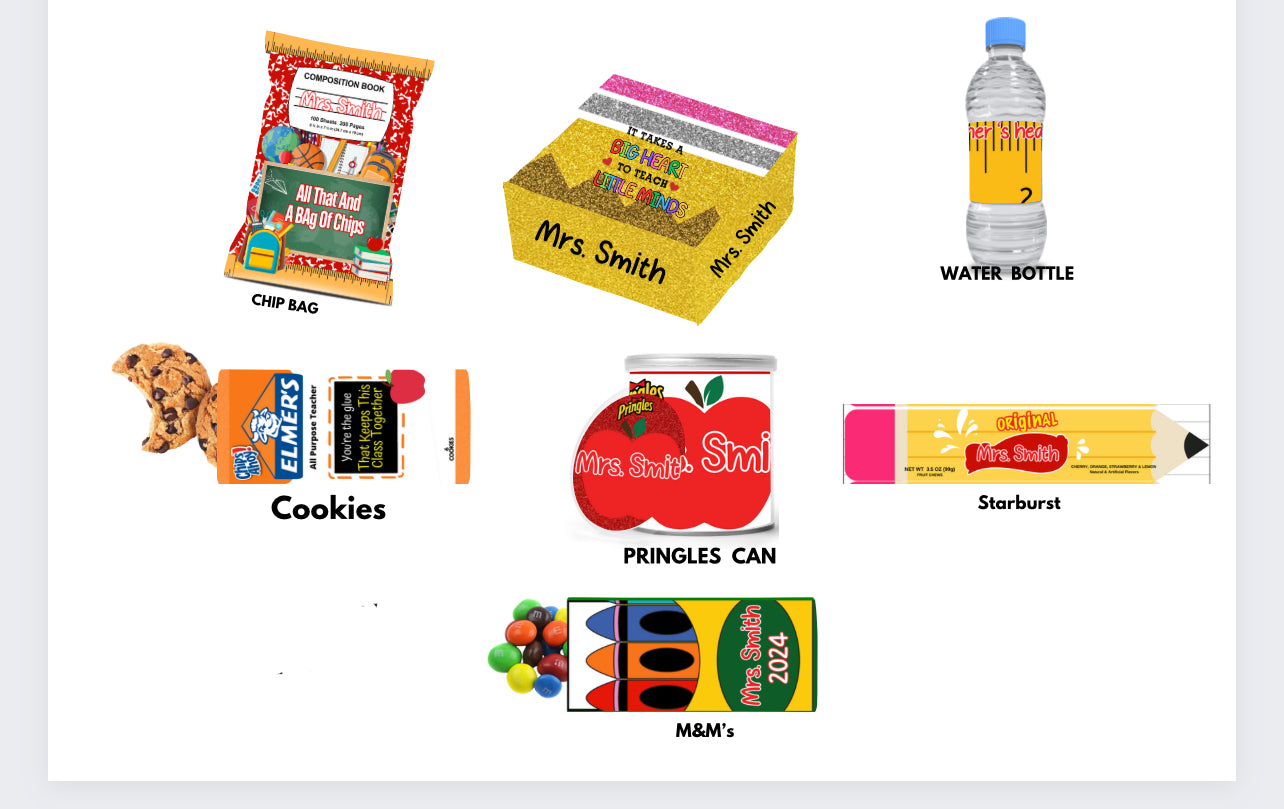 Custom Design Snack Box!
