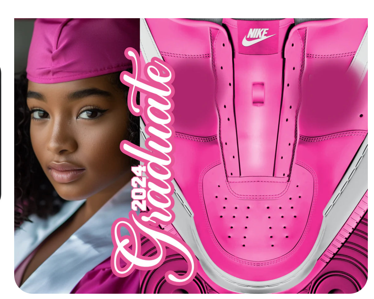 Graduation Shoelace tumbler