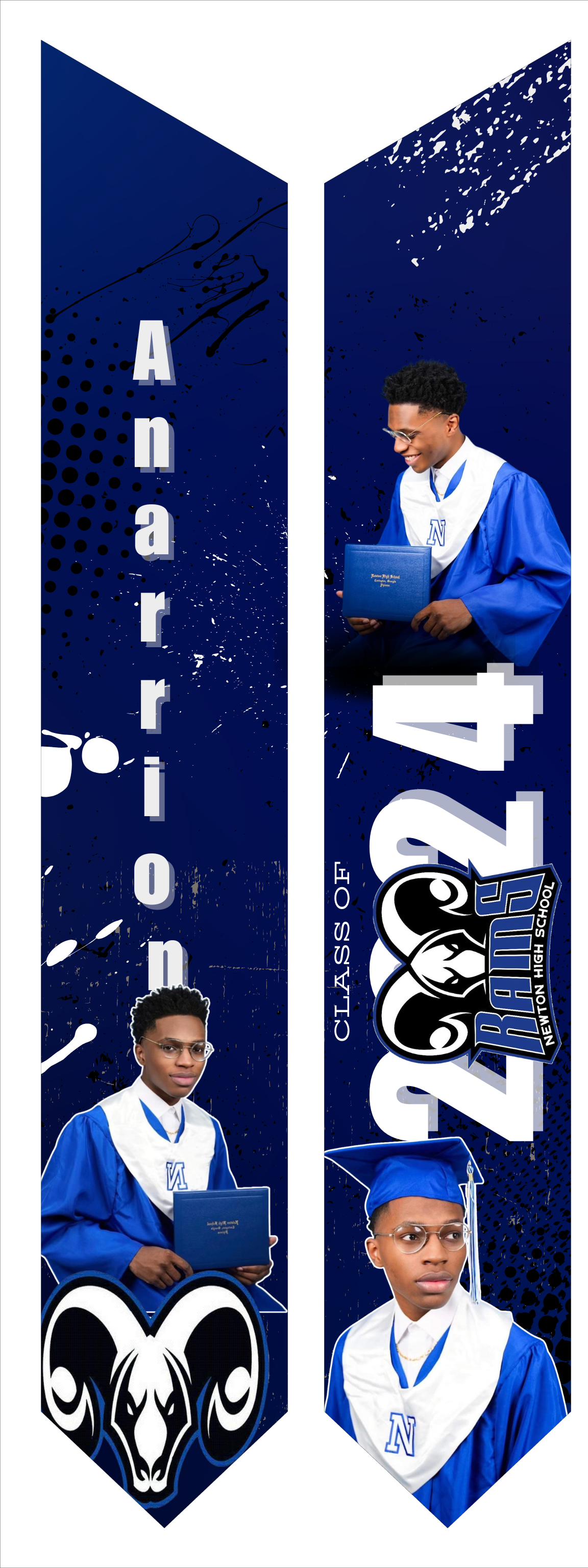 Custom Graduation Stole