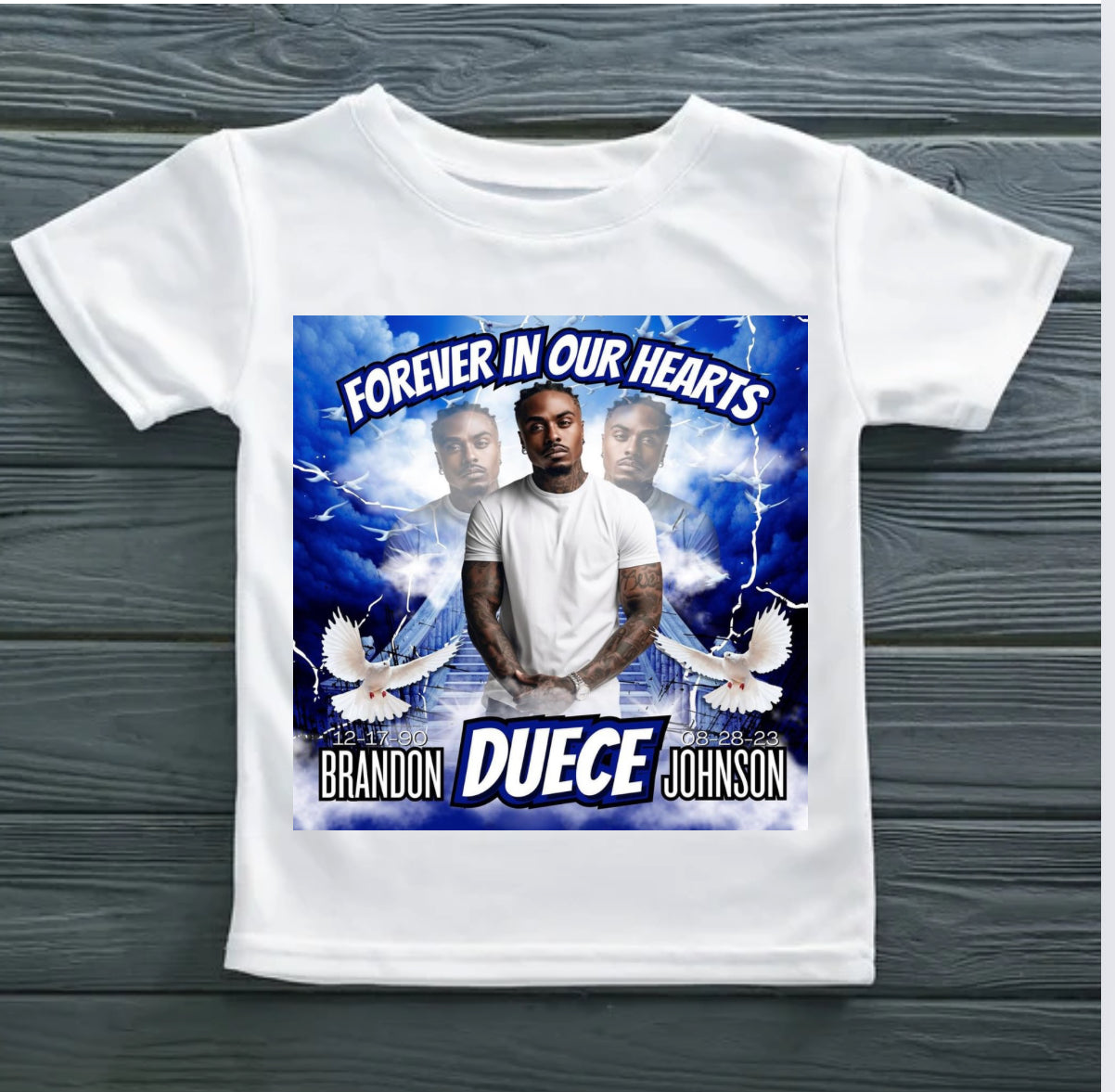 Custom T-Shirt Design and production - Double Sided