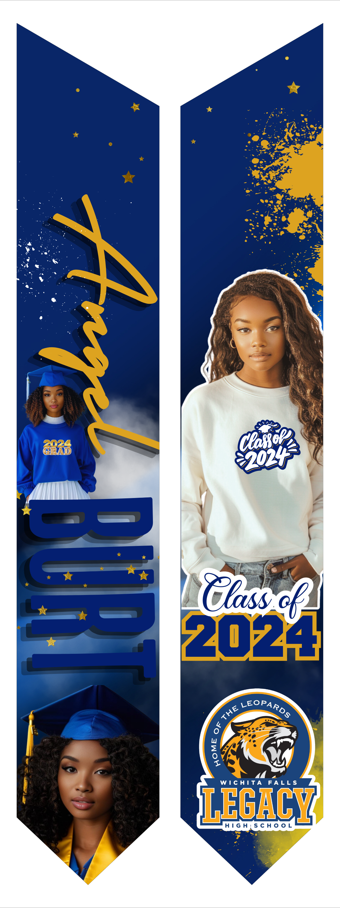 Grad-Stole Editable link -DIY
