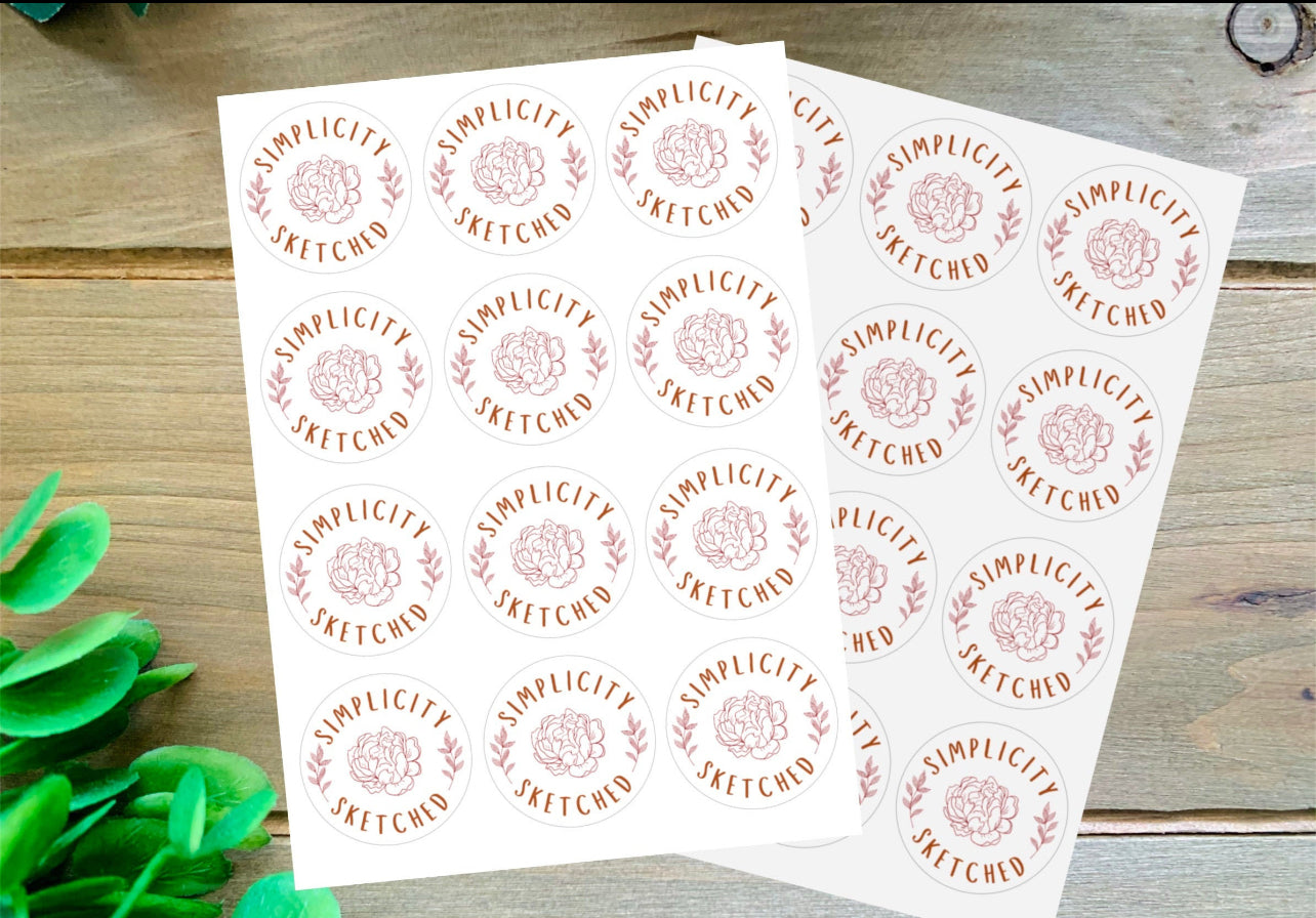 Custom Stickers per sheet