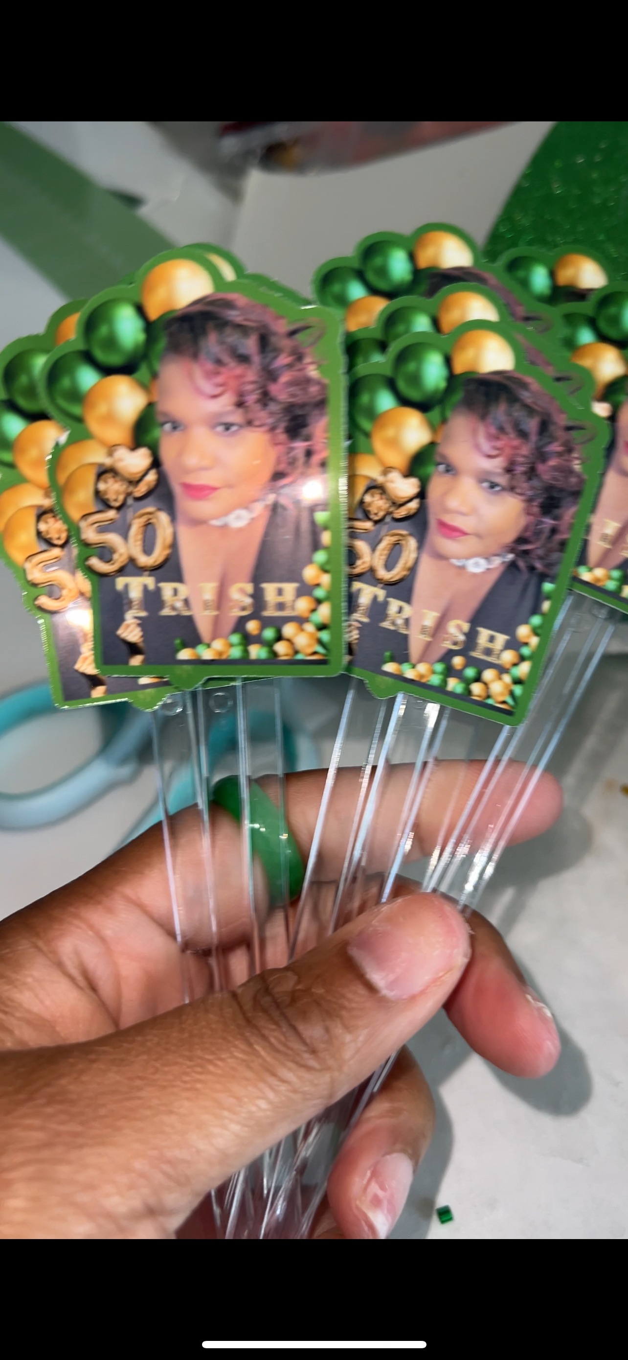 Custom drink Stirrers